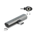 Adaptateur USB Type-C à jack stéréo + PD