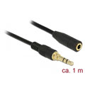 Rallonge jack 3,5 mm 3 broches 1 m