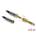 Rallonge 3,5mm + adaptateur 6,35 mm à vis - 0,50 m