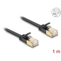 Câble RJ45 Cat.6A mâle mâle avec loquet 1m