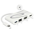 Station USB Type-C 3.1 HDMI 4K 30Hz/VGA/LAN/USB PD