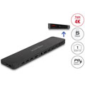 Dock USB-C triple DisplayLink 4K + LAN/USB/SD