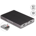 Boîtier USB-C pour 2 x SSD M.2 NVMe sans outil