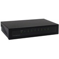 Switch Gigabit 8 ports - Métal / Noir