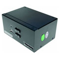 KVM double écran HDMI 4K / USB 2.0 + câbles
