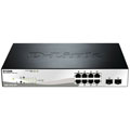 DGS-1210-10P - 8p GbE PoE + 2p GbE SFP
