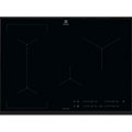table de cuisson induction 71cm 4 Feux 7350w, noir