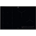 80 cm 4 Feux 7200w noir- EIV85443