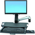 StyleView Sit-Stand Combo Arm with Worksurface