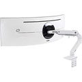 HX Desk Monitor Arm with HD Pivot - Blanc