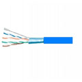 Cable multibrin F/UTP Cat 6 Bleu - 100m