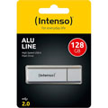 Alu Line USB 2.0 - 128 Go / Argent
