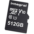 microSDXC UHS-1, U1 - 512Go + Adapateur SD