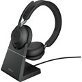 Evolve2 65 - USB-A UC Stereo + station charge Noir