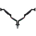 SmartFit One-Touch Height Adjustable Dual Monitor
