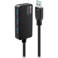 Rallonge active USB 3.0 Pro 10m avec Hub 4 ports