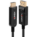 Câble Hybride Fibre Optique DP 1.2 vers HDMI, 20m