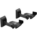 BOOKSHELVES WALL MOUNT - Noir (la paire)
