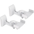 BOOKSHELVES WALL MOUNT - Blanc (la paire)