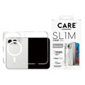 CARE SL1M Transparent w. White MagSafe iPhone Duo