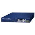 L2+ 8-Port GbE PoE + 2-Port GbE + 2-Port SFP