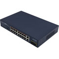 16-Port GbE PoE + 2-Port GbE + 2-Port 1000X SFP