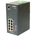 Industrial 4-Port GbE PoE + 4-Port GbE Managed
