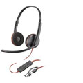 Blackwire 3220 Stereo USB-C +USB-C/A Adaptateur