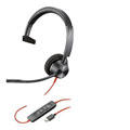 Blackwire 3310 Monaural USB-C + USB-C/A Adapter