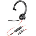 Blackwire 3315 Monaural USB-C/A, jack 3.5mm