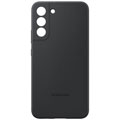 Silicone Cover pour Galaxy S22+ - Noir