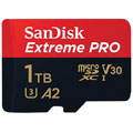 Extreme PRO microSDXC UHS-I - 1To + Adapt SD