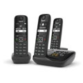 GIGASET Téléphone sans fil - AS690A TRIO NOIR