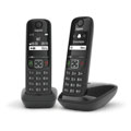 Pack téléphone sans fil DUO NOIR AS690
