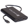 USB-C DisplayLink Dual 4K 60Hz HDMI Adapter