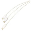 Cable Dual Play & Charge pour manettes PS5 - Blanc