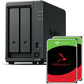 Bundle DS725+ avec 2x HDD Seagate IronWolf 4To