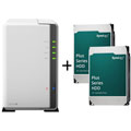 Bundle DS223J avec 2x HDD Plus Series HAT3300 4To