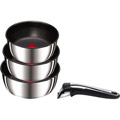 Ingenio inox Gourmet casseroles 16/18/20 cm