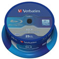 Spindle BD-R SL Datalife 25Go 6x (Pack de 25)