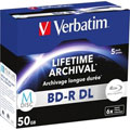 MDISC BD-R DL 50Go 6x (Pack de 5)